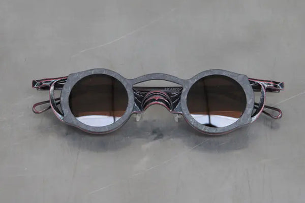 Rigards RG2049AL black & red sunglasses